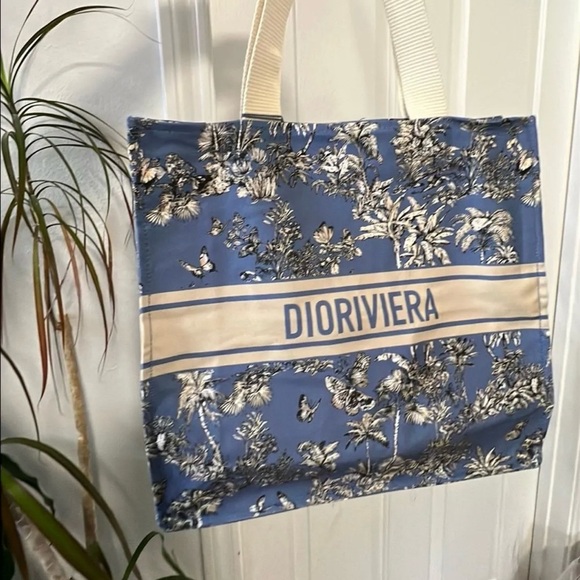Dior DIORRIVIERA Butterfly 🦋 Tote - Picture 8 of 8